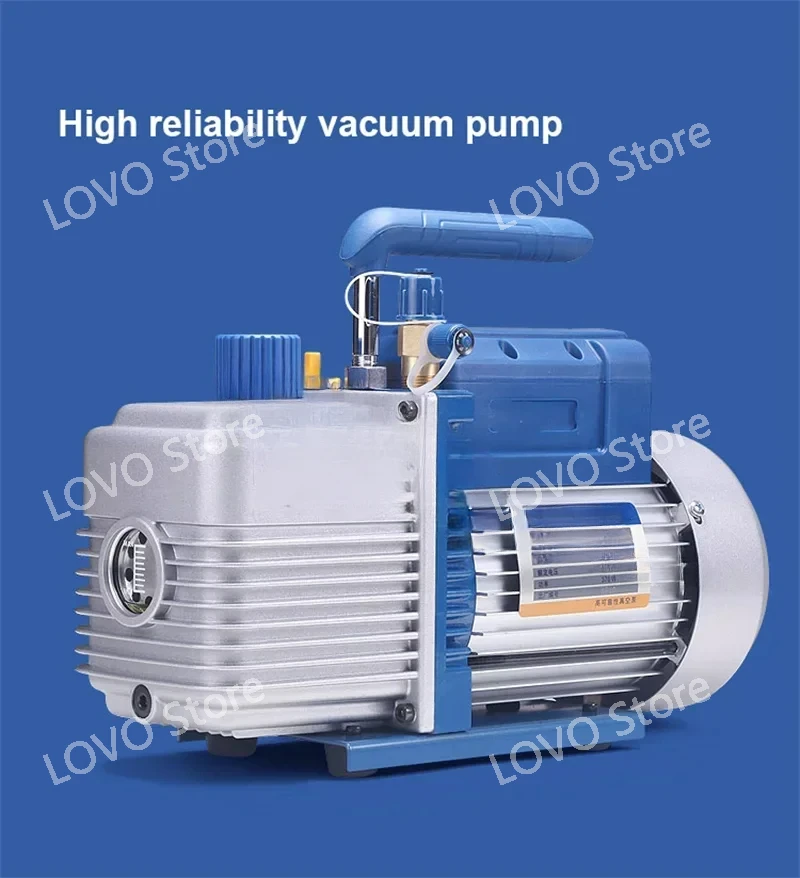 Household Refrigeration Vacuum Pump Low Noise Rotary Vane Type Air Conditioning RepairWith Large Oil Window 220V