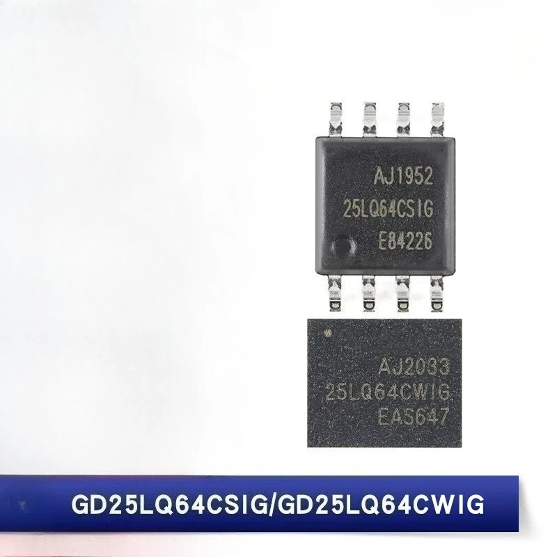 GD25LQ64CSIG/CWIG 64Mbit NOR Flash WSON/SOP-8 memory chip