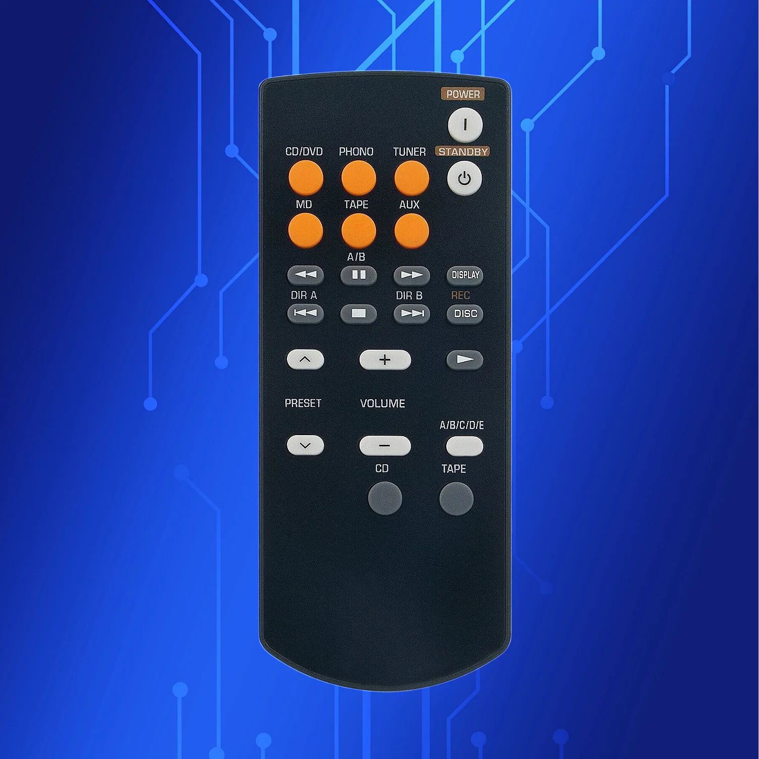 THE BEST SALE High-Quality New Remote Control For Yamaha RAX15-WF67620 AX-397 AX-497 AX397 Stereo Amplifier