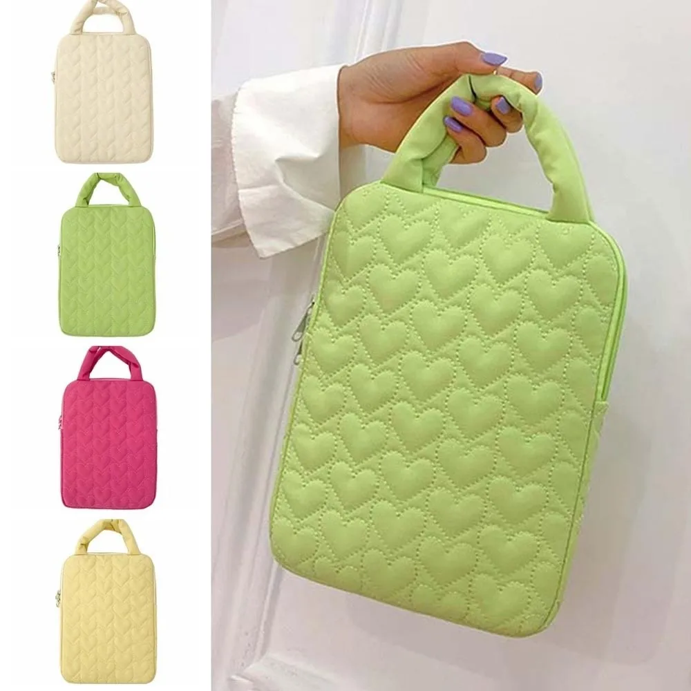 Portable Tablet Storage Bag Korean Style Soft Case Tablet Sleeve Cover Bag Lightweight Cute Tablet Sleeve Pouch Tablet Supplies