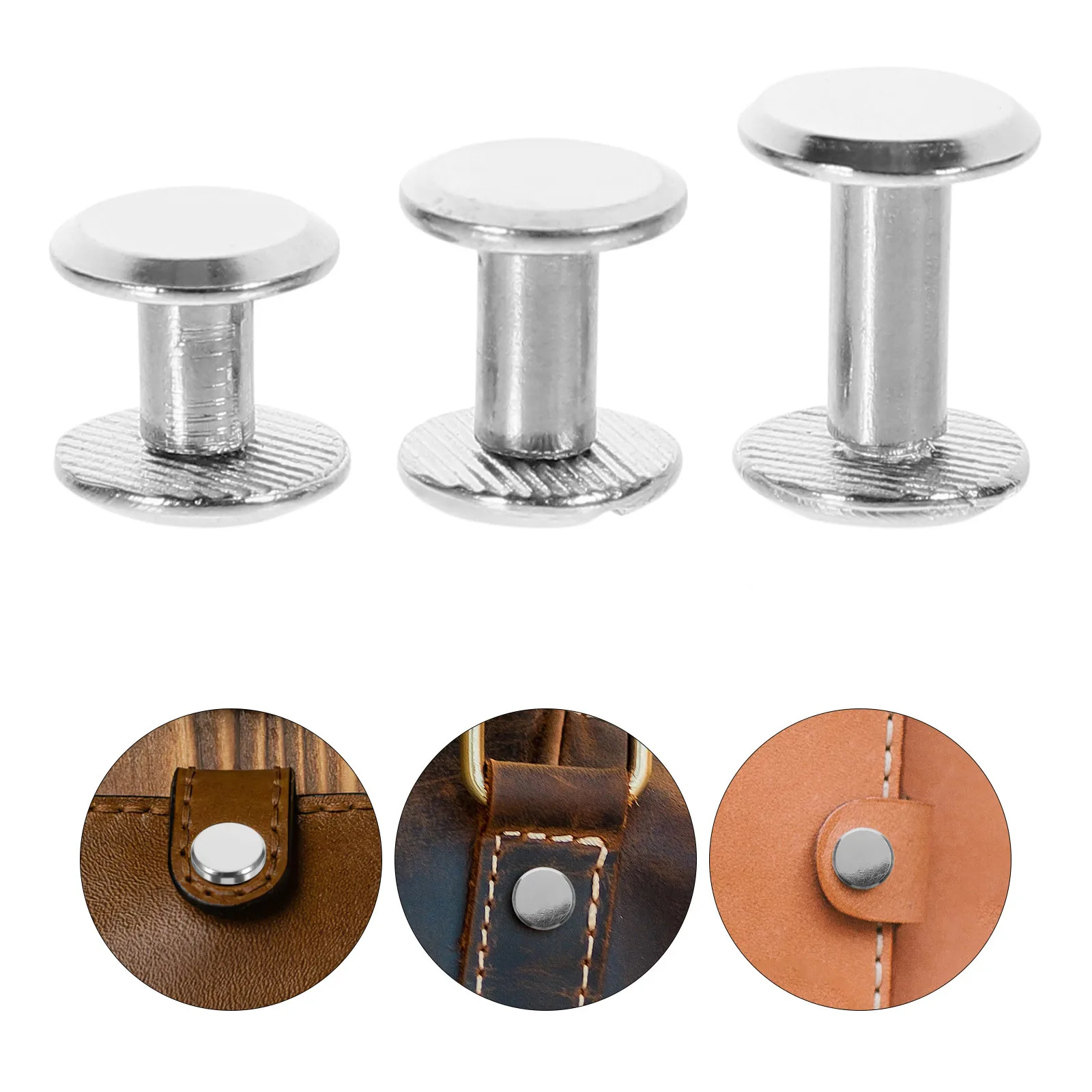 

1Set Handbound Screw Scrapbook Binding Screw Durable Carbon Steel Photo Album Binding Post Replacement Chicago Screws