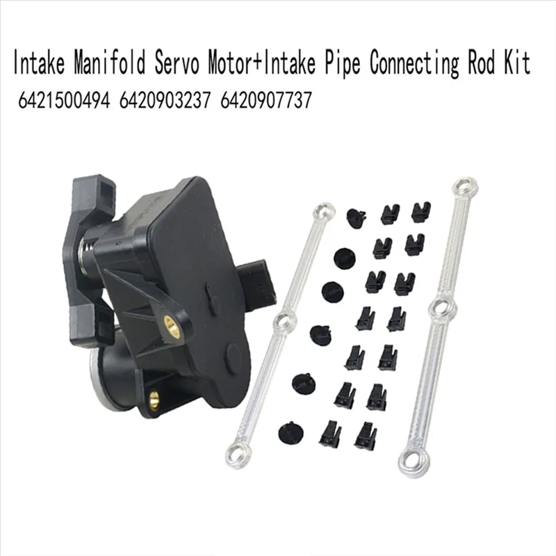 

Intake Manifold Servo Motor+Intake Pipe Connecting Rod Kit For Mercedes W203 W204 W221 W164 W251 6421500494 6420903237