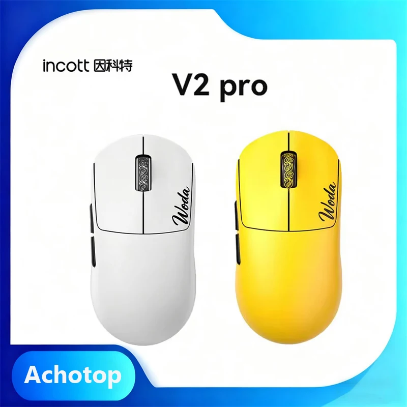 

Incott G23 V2 Pro 8K Wireless Gaming Mouse Tri Mode PAW3395 V2SC Mouse Ergonomic Lightweight For Pc Gamer Accessory Mice Gifts