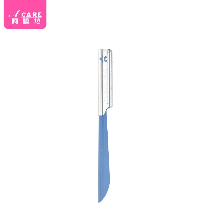 DX01/Eye-brow knife/F1PQ3-Easy to Use/Safety Eyebrow Scraper Trimming Beginner with Protective Makeup Artist Eyebrow Sha