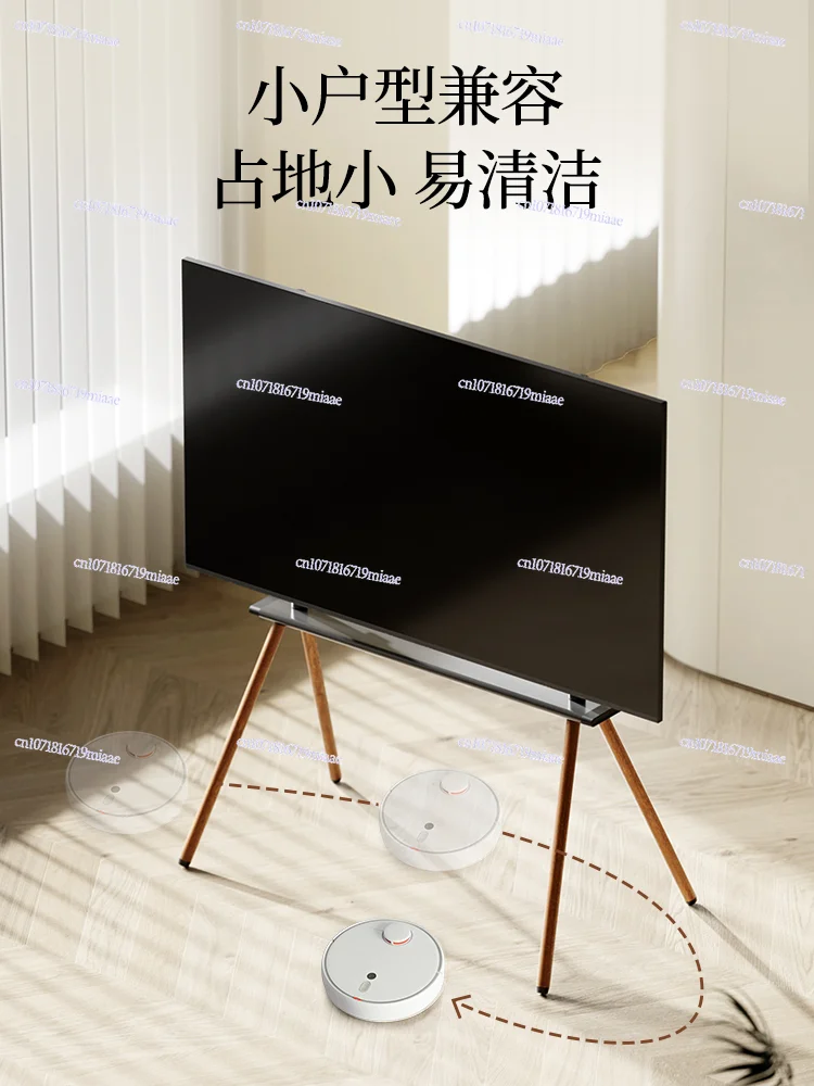 

Modern Style Easel TV Stand 45 To 65 Inch LED LCD Screen Studio TV Display Stand, Adjustable 4 Legs TV Floor Stand