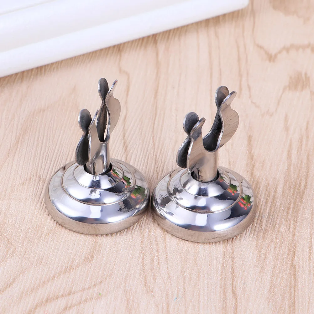 

4 PCS Menu Holder Elegant Design Thread Simple Restaurant Meal Sleek Strong Clip