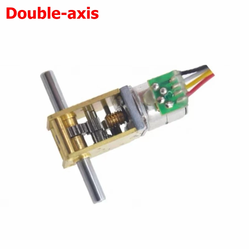 1218-10BY Worm Gear Stepper Brushless Speed Reducer Motor, Single and Dual Axis Forward and Reverse Motors