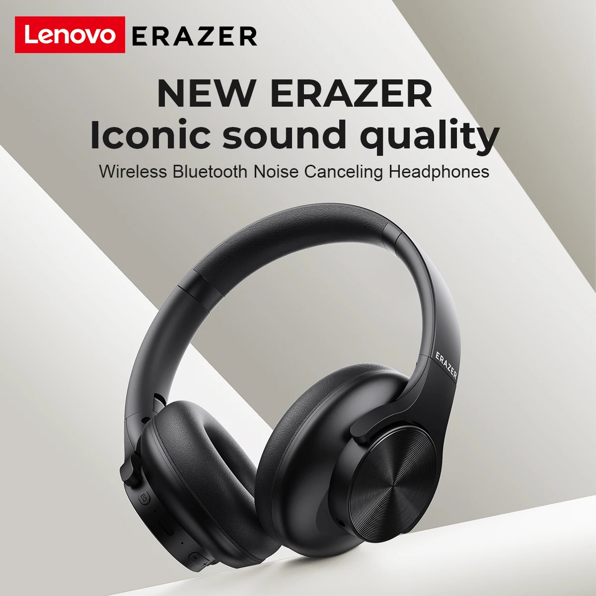 Lenovo ERAZER G50 Bluetooth Headset 5.4 Sports Headset  Button Control Foldable Neck Strap Headphones Ultra-long Life Battery