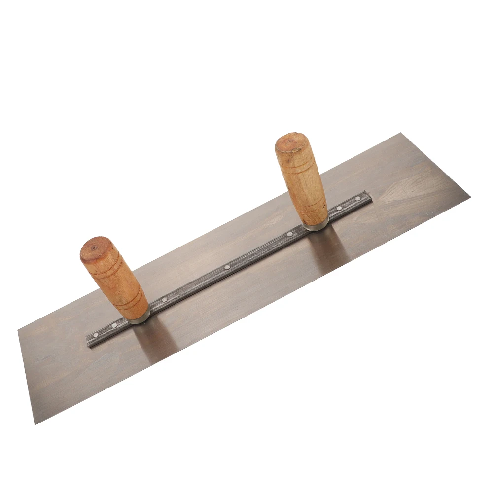 

Large Double-Handle Trowel 50CM Wall Plastering Tool Construction Supply Bricklaying Cement Mortar Leveling Spatula PuttyKnife