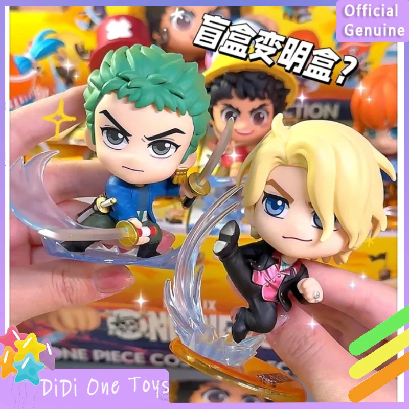 

Genuine Hot Toys One Piece Cosbi Mini Figure Blind Box Anime Cartoon Collectible Action Figure Gift For Boys Anime Fans