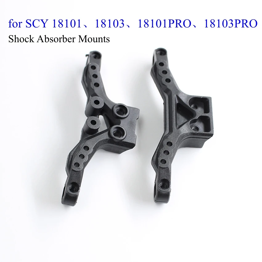

Plastic Front and Rear Shock Absorber Mounts for SCY 18101\18103\18101PRO\18103PRO RC Vehicle Toy Accessories