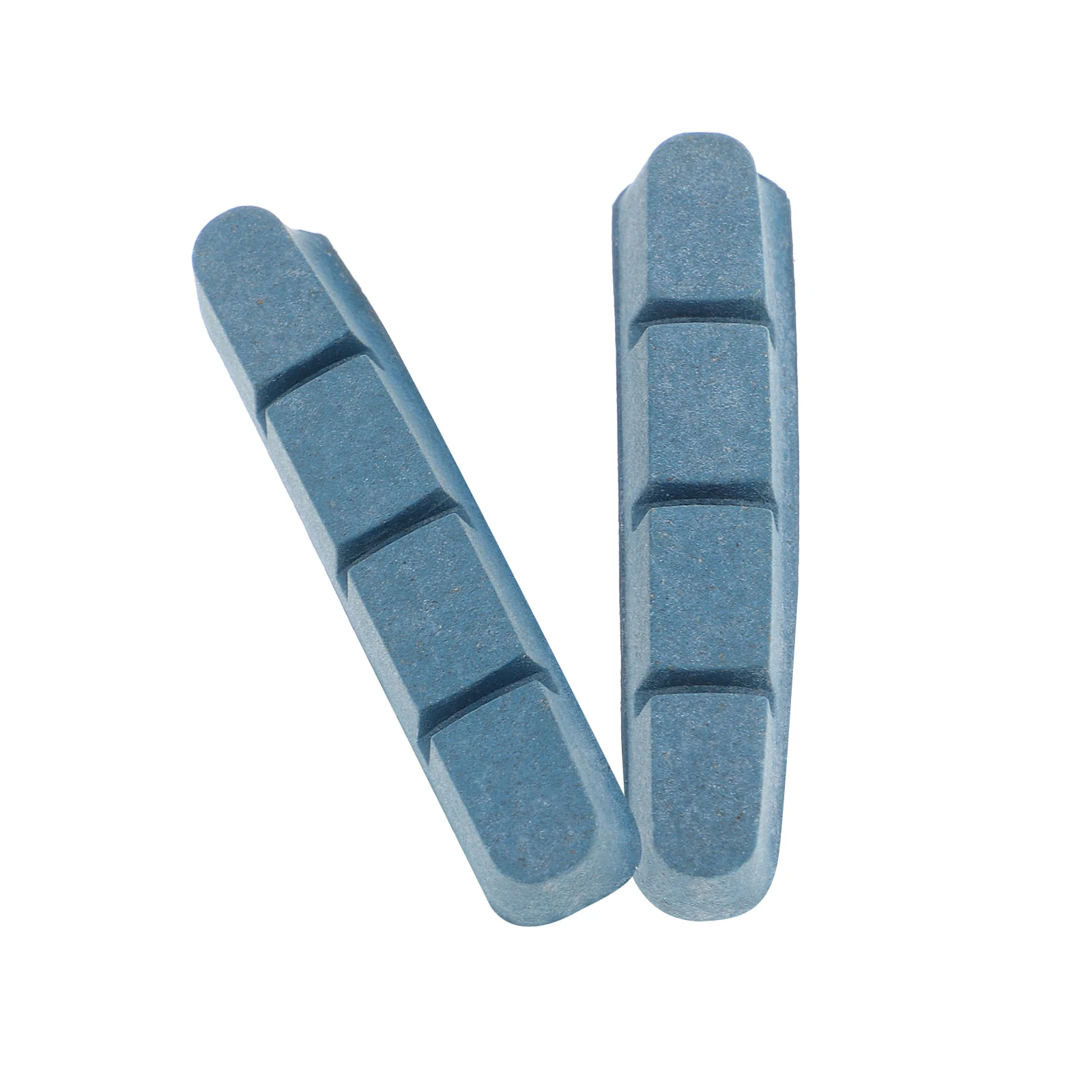 

1 Pair Carbon Blade Brake Pads for Bicycle Electric Bike Disk Accessories Blue Carbon Rims Cork Material Lightweight