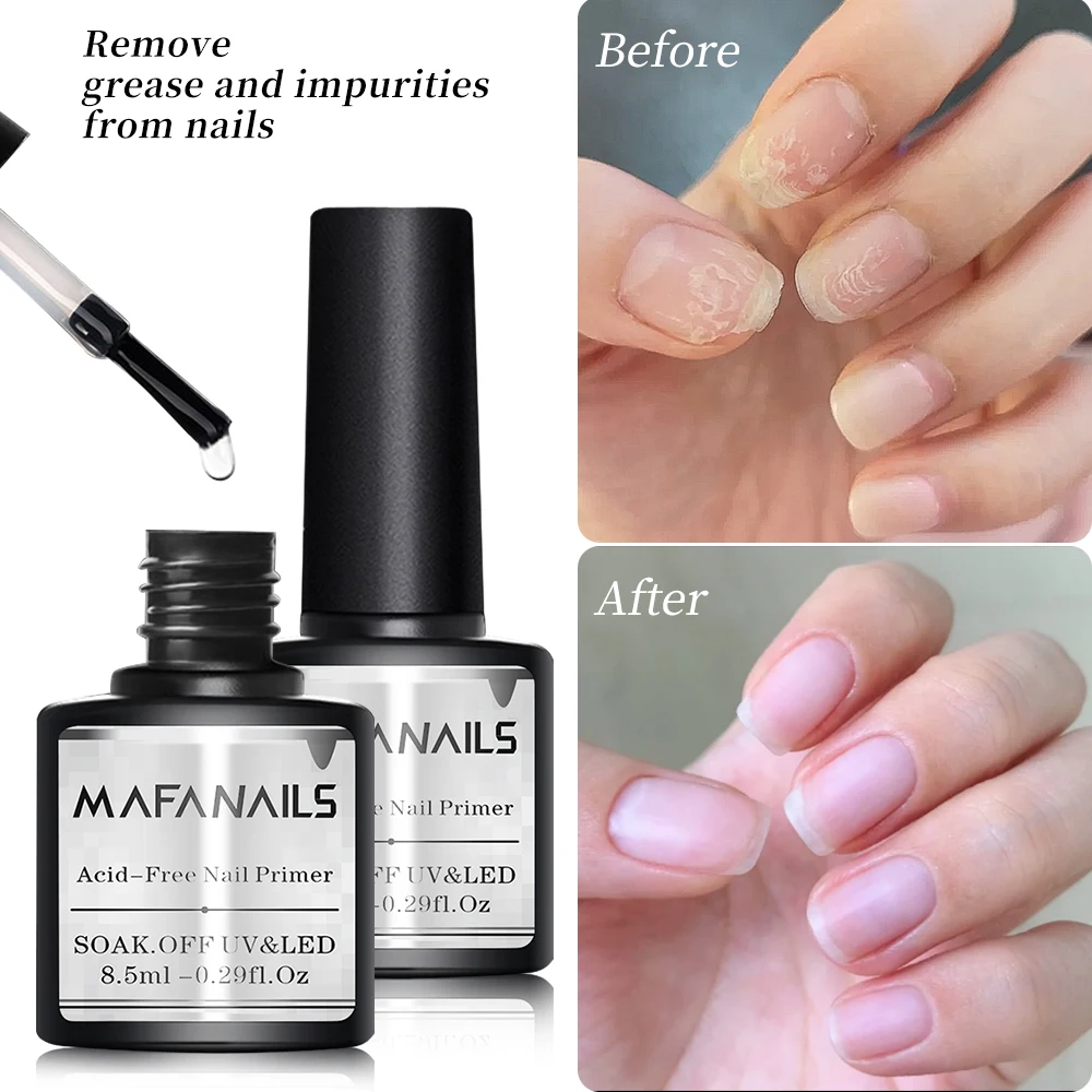 8ml base coat & capa superior gel unha polonês aço superior/fosco/gel duro/livre ácido unhas primer + 1 escova uv lâmpada led ferramenta bond verniz
