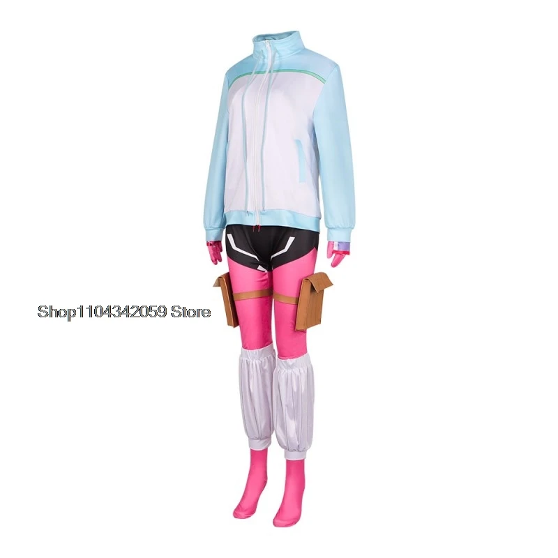 Shizuri Ideura Cosplay Costume Jumpsuit Anime I'm Living with An Otaku NEET Kunoichi Glasses Halloween Party Women  Props