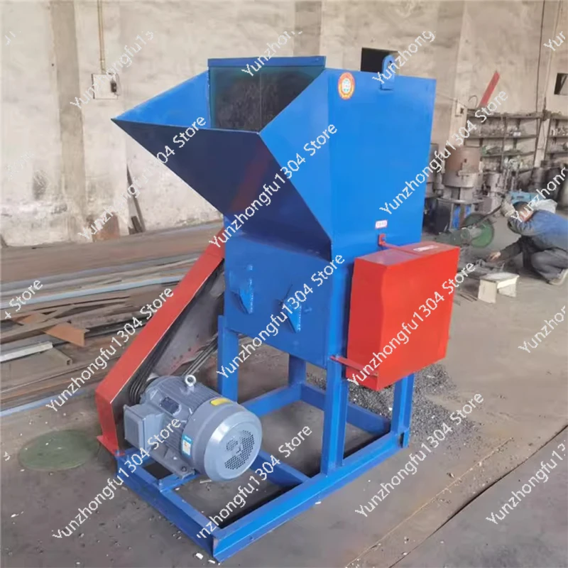 Film Plastic Basket Crusher Hammer Mill Plastic Shredder Beverage Bottle Crushing and Label Removal Production Line(Customized)