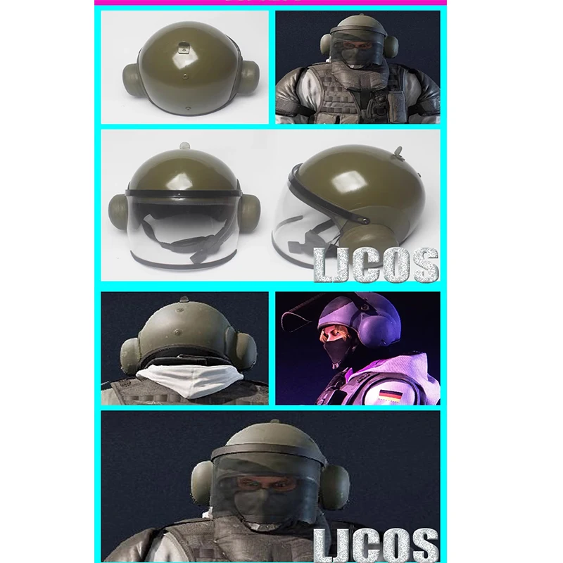 Rainbow 6 Siege Flash Shield Blitz Bandit Bandit Helmet Cosplay Prop Advanced Customization