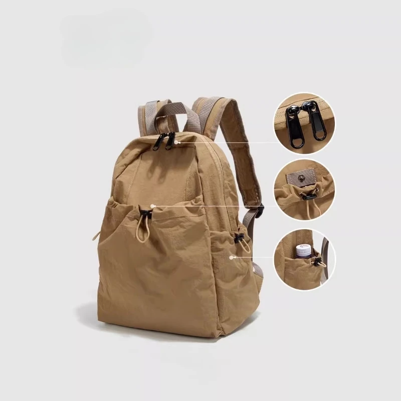 Mężczyzna Kobieta Plecak Wysokiej jakości lekka torba podróżna Torby szkolne dla dzieci Bolsos De Rafia Verano Mujer Sac A Dos Garcon College