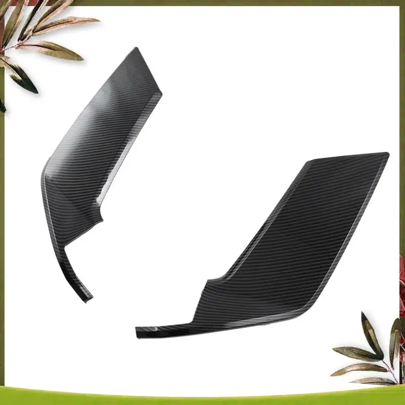 

AB98-Carbon Fiber Color Car Front Bumper Side Splitter Spoiler Decor Cover Trim For BYD Dolphin Mini/BYD Seagull