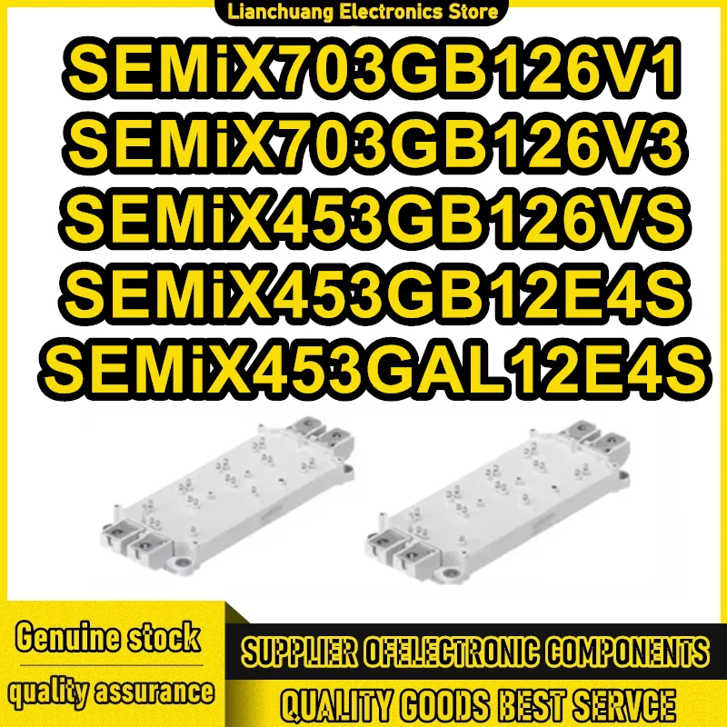 

SEMiX703GB126V1 SEMiX703GB126V3 SEMiX453GB126VS SEMiX453GB12E4S SEMiX453GAL12E4S SEMiX604GB176HDS SEMiX904GB126HDS IN STOCK