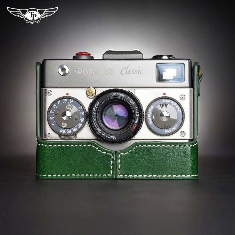 

Получехол для камеры из натуральной кожи, чехол для камеры Rollei 35 35S 35TE 35SE 35T 35Classic