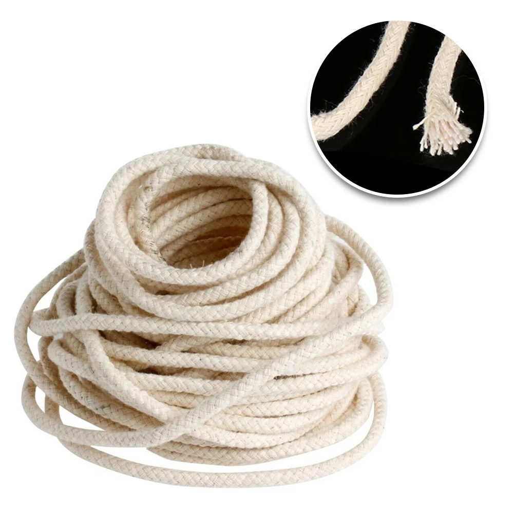 Cotton Wicks For Candle Fuel Wickle Fully Stable Long Pre Waxed 300cm Candle Making DIY Beeswax Home High Quality