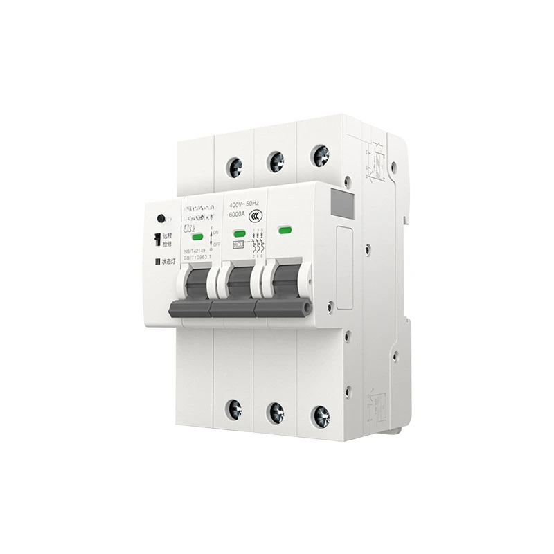 For Intelligent Air-Open Circuit Breaker Household Switch Leakage Protection Metering Temperature Protection 2P 32A