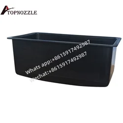 (1Piece)L550*W450*H310MM Laboratory Accessories Chemical Resistant Polypropylene Water PP Sink for Chemistry