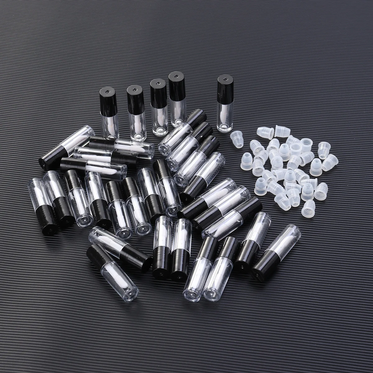 

30Pcs Mini Portable Empty Lip Gloss Containers Plastic Lip Wand Bottles Ergonomic Lightweight Tubes for Travel Liquid
