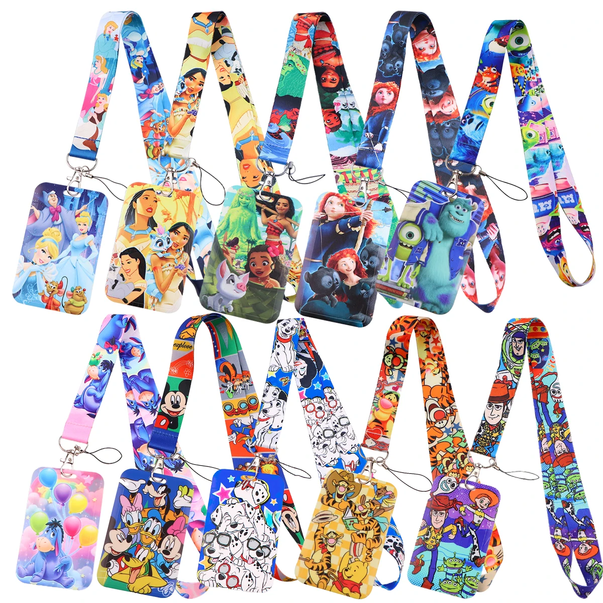 Anime Prinzessin Lanyards für Schlüssel Neck Strap Für Karte Abzeichen Gym Schlüssel Kette Lanyard Schlüssel Halter DIY Hängen Seil Zubehör