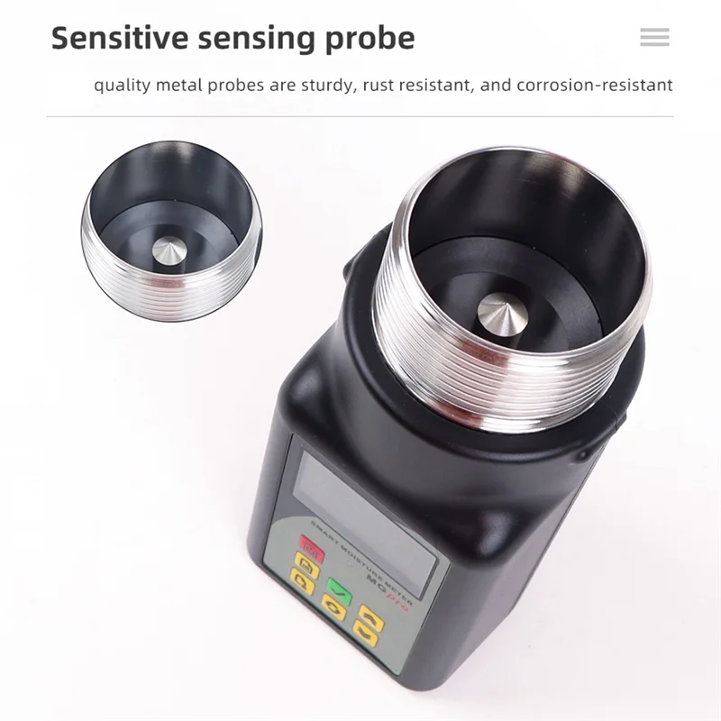 

Умный измеритель влажности зерна RISE-MG-Pro для 25 видов кукурузы, риса, пшеницы, арахиса, кофейных зерен, семян гороха, гигрометра, тестера влажности
