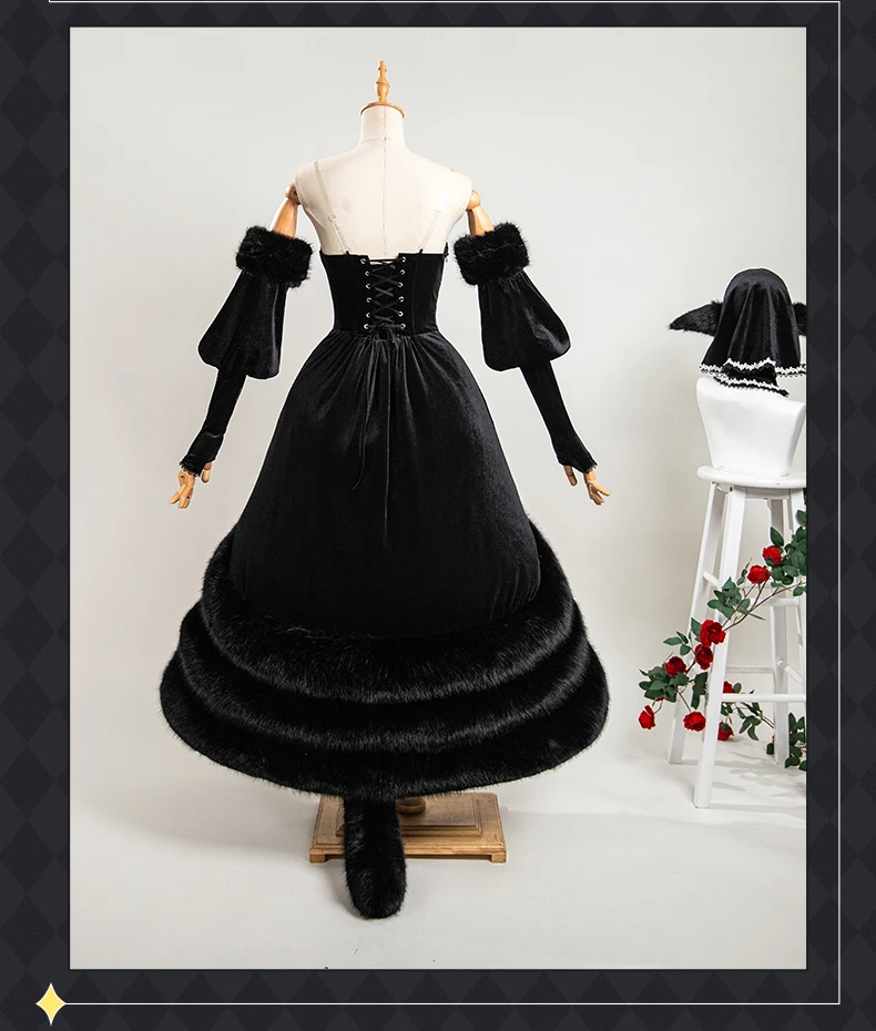 할로윈을위한 새로운 Marcille 코스프레 의상, 크리스마스 역할 놀이 파티, 만화 게임, 사이즈 S-XL New