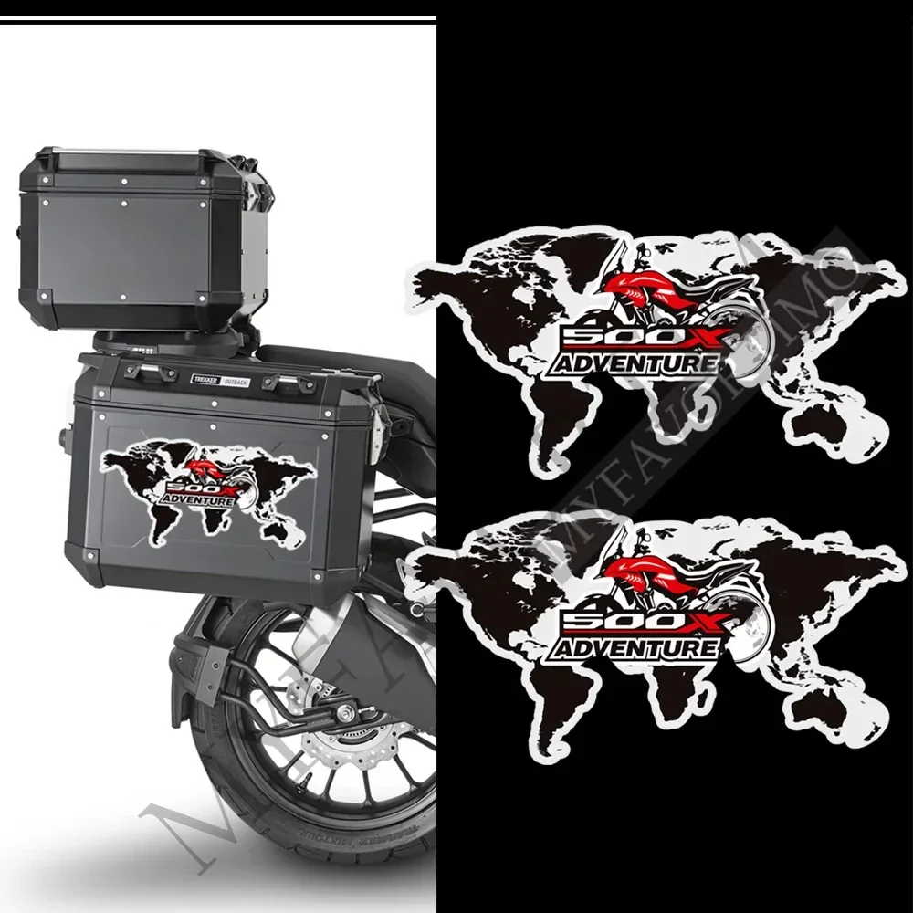 

For Honda CB500X CB 500 X 500X Trunk Luggage Panniers Aluminium Cases Emblem Logo Stickers Protector adesivos cb 500x