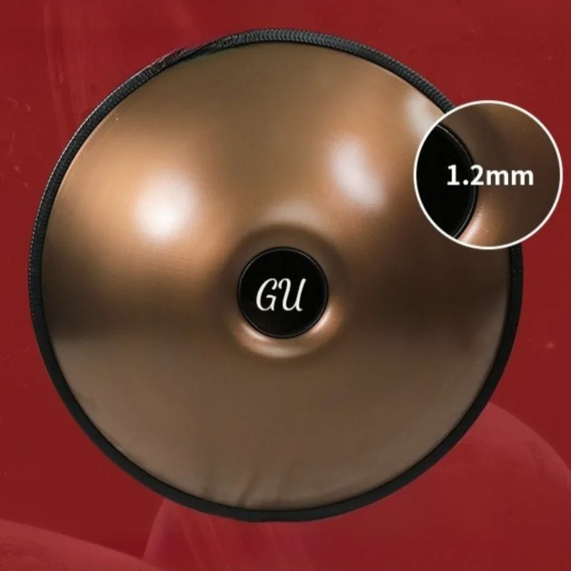 22 Inch HandPan Professional Meditation HandPans Adult Beginners Percussion Instruments Portable Handheld Musical Instruments