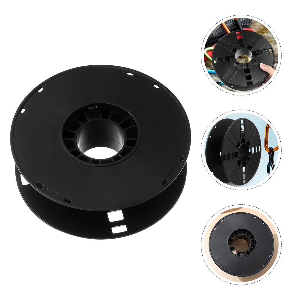 

Cable Winding Reel Plastic Wire Spool Efficient Cord Management for Outdoor Indoor Camping Caravan Motorhome Garage Workshop Use