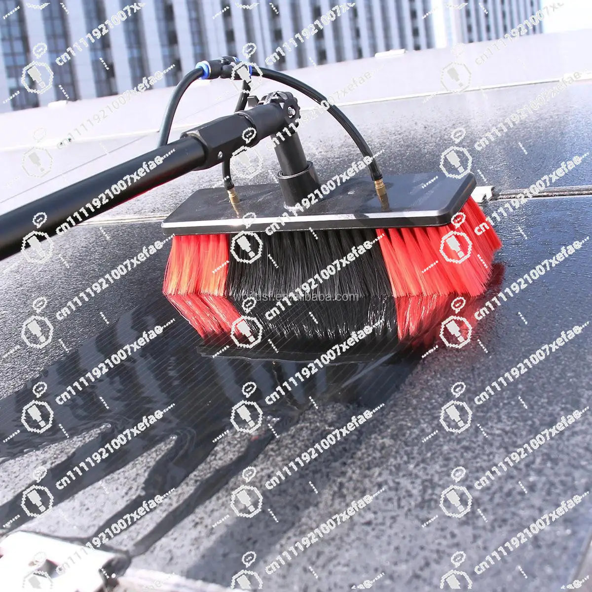 

Plastic solar panel cleaning brush window cleaning brush