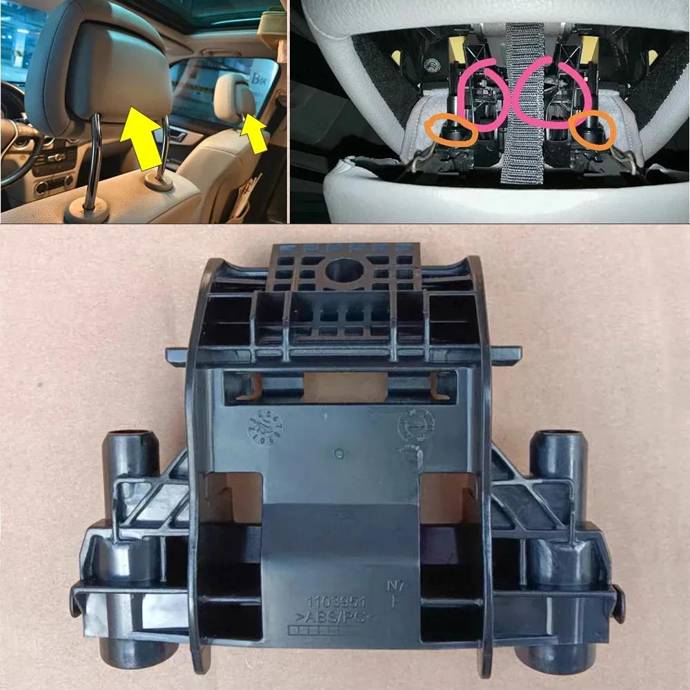 

Front Seat Headrest Bracket For Mercedes Benz C E G M R S CLS GLK SLK Class W204