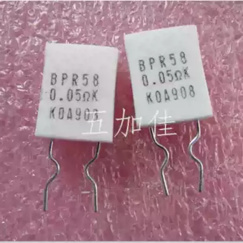 10-100pcs BPR58 0.05 Ω K 5W 0.05R 50m Ω Japanese non inductive cement resistor