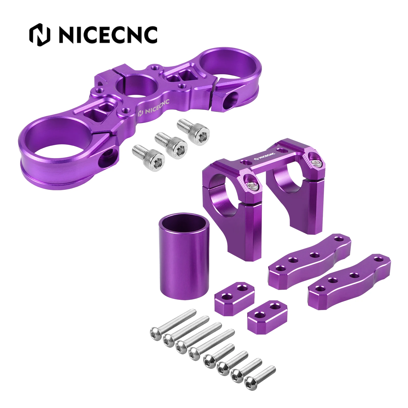 AliExpress NICECNC For Surron light bee X light bee S Electric Bike Upper Triple Clamp Top Link & Front Handlebar Bar Riser Mount Bracket