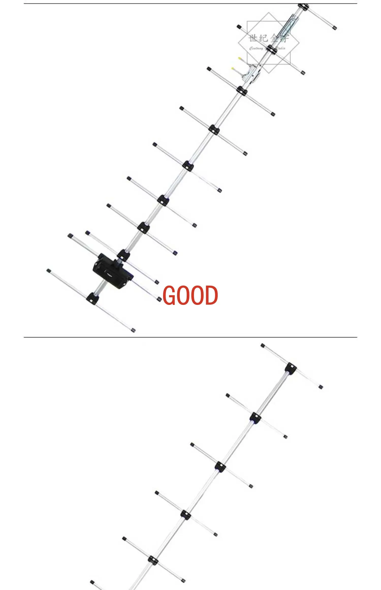 Antena A430S15R2 Estación base Antena direccional Yagi UHF Alta ganancia 15 Unidad