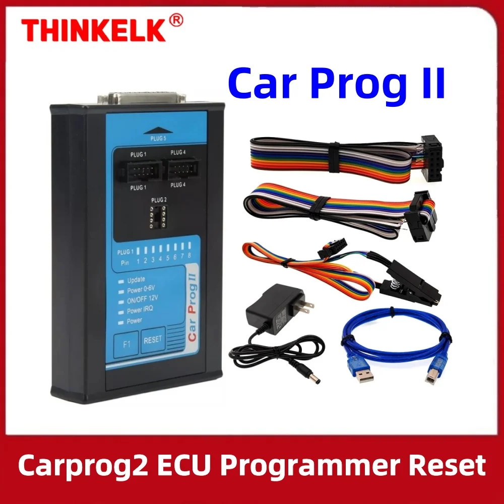 Carprog 2 Car Prog II ECU Programmer Reset Crash Data Immo Off Read Save Dataflash Radio Instrument Programmer de-code a radio