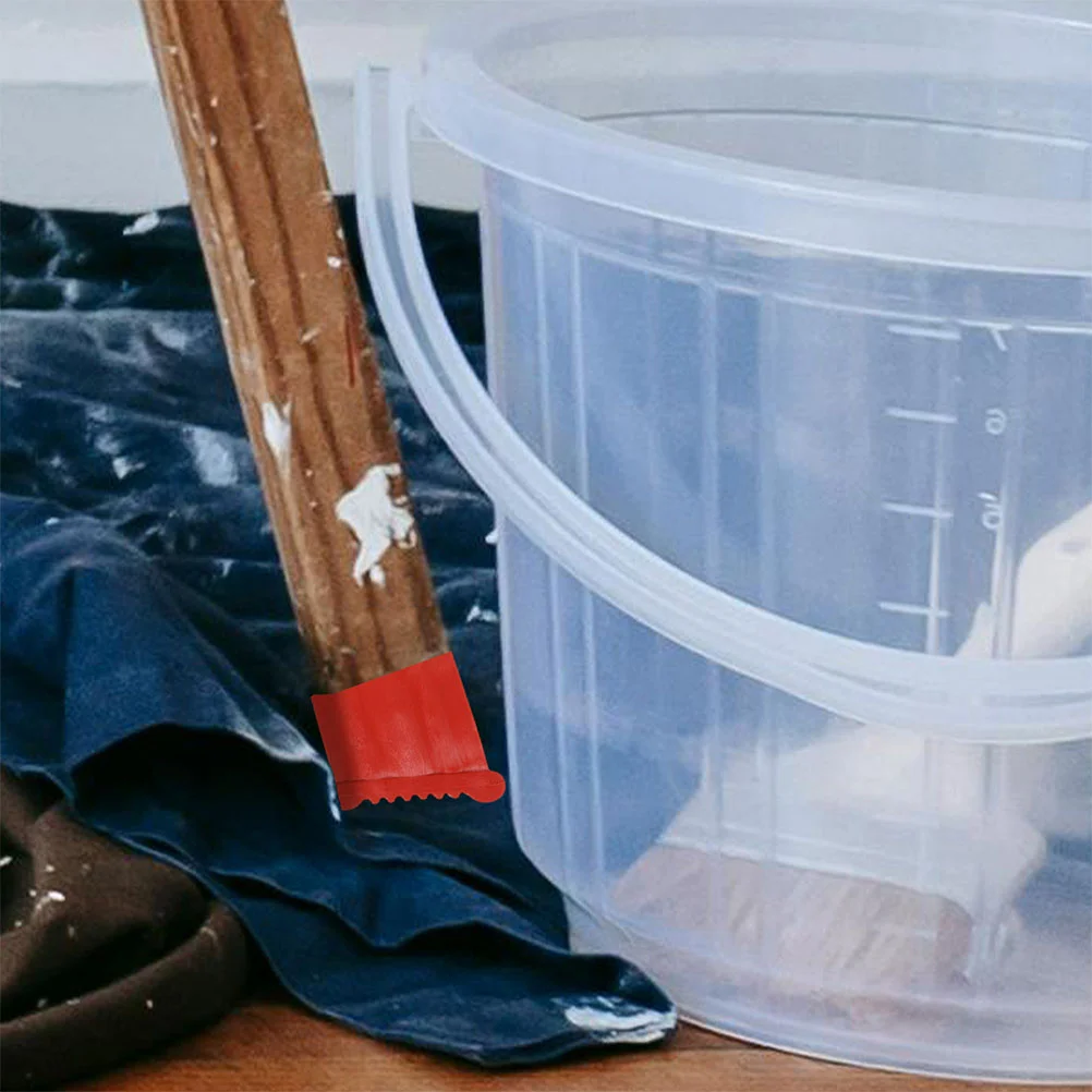 2 Pcs Ladder Boots Step Rubber Feet Stool Stabilizer Covers Legs Plastic End Caps