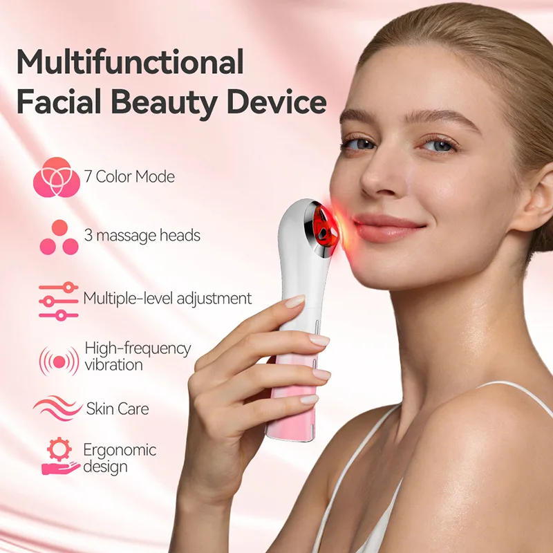 

7 Color Face Massager Skin Tightening Tool Beauty Instrument