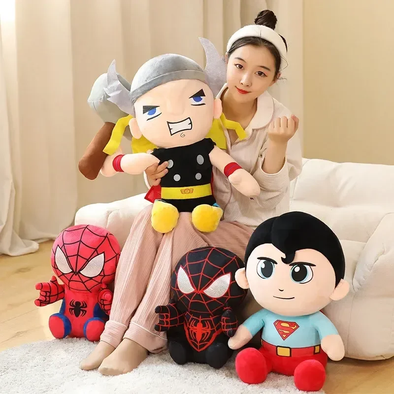 35cm Disney Marvel Spiderman Plush Toy Soft Stuffed Cartoon Stuffed Doll Large Plush Boy Cloth Doll Pillow Kid Christmas Gift