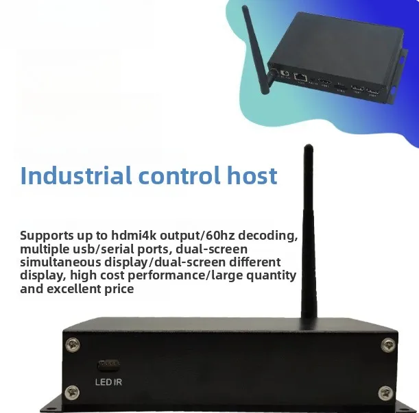 RK3288 Android 4K Digital Signage Player, Advertising Media Box for Commercial Display
