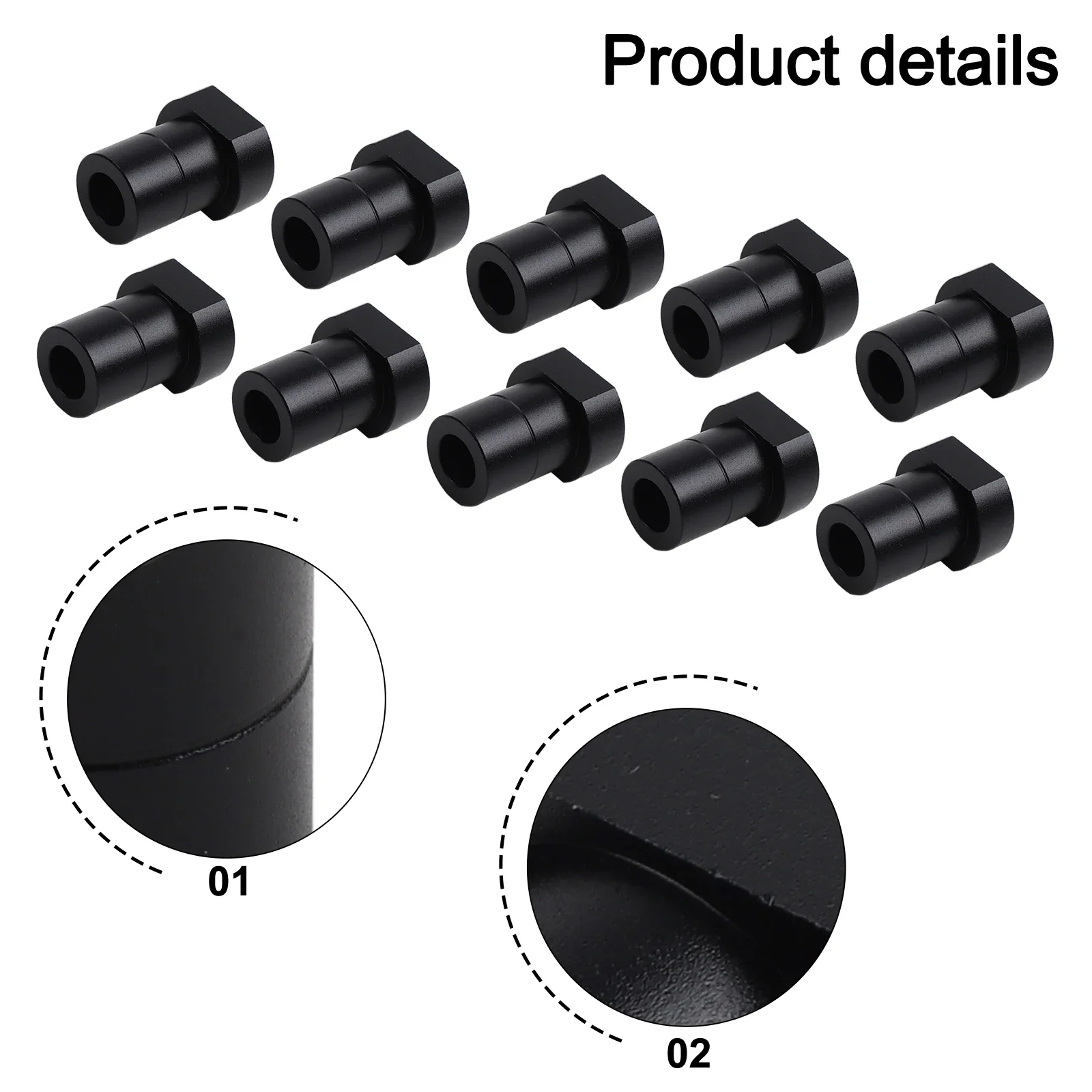 Configurazione del banco da lavoro fai-da-te Dispositivo di fresatura per cani in alluminio Banco da lavoro Set di morsetti per cani Accessorio Finitura anodizzata per la longevità