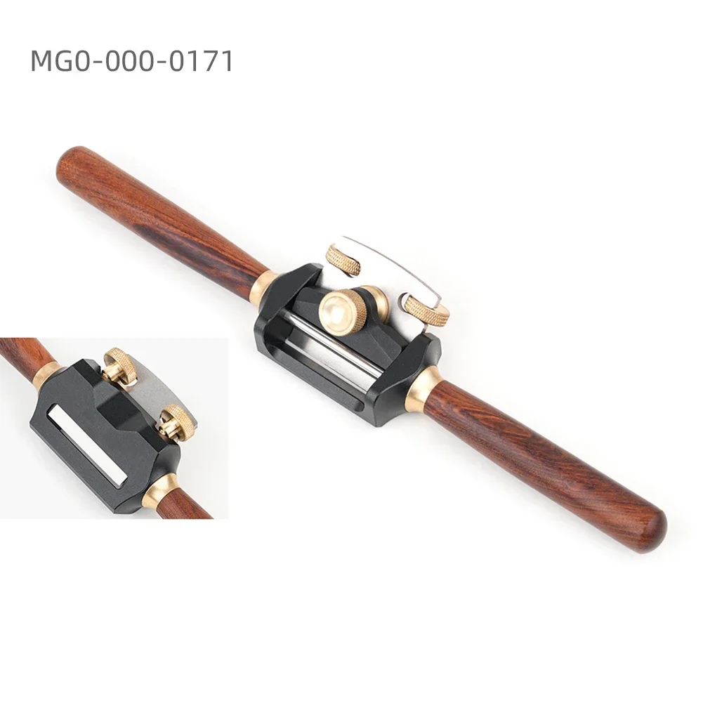 Woodworking Planer Adjustable Two Handed Mini Planer Tool Aluminum Alloy Woodworking Plane Trimming Straight Planer Flat Bottom