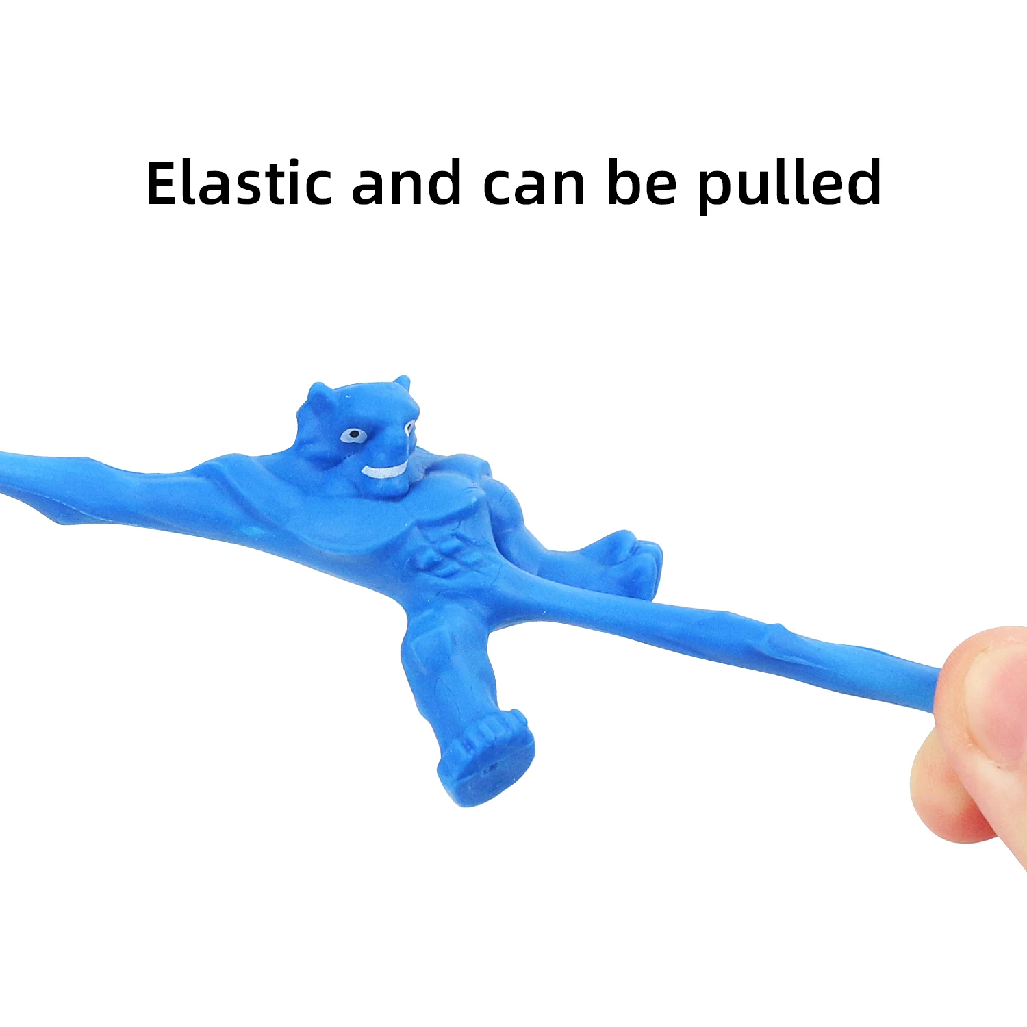 Monster soft rubber pull elastic doll, stretchable and stress reducing new and unique toy