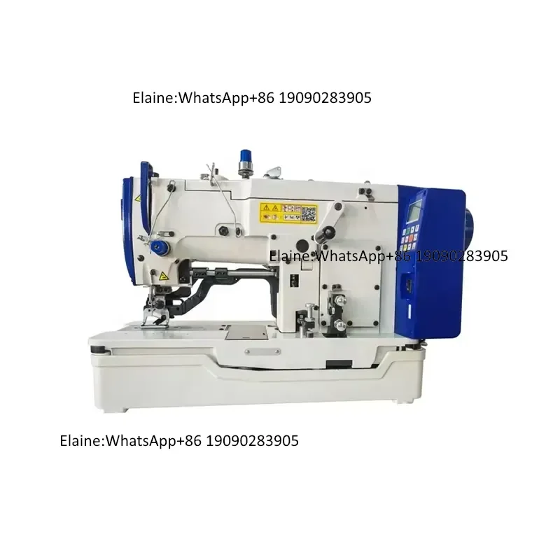 QK-781FS Computer Direct Drive Double Step Straight Button Hole Industrial Sewing Machine