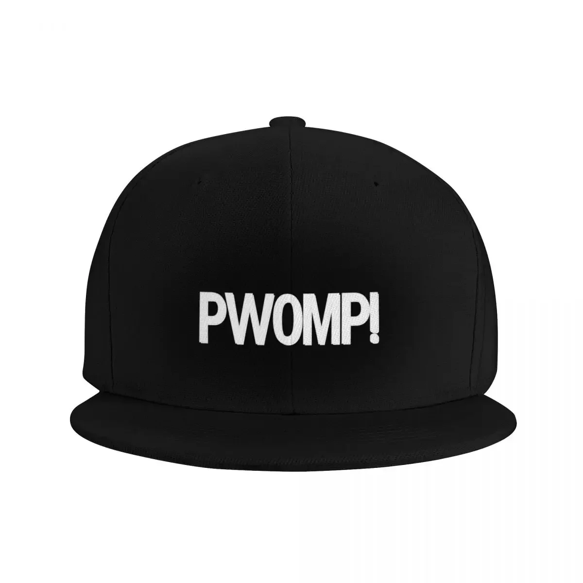 PWOMP! (White outlined) Baseball Cap party Hat Beach Bag Trucker Hat Big Size Hat Women's Clothing Men's