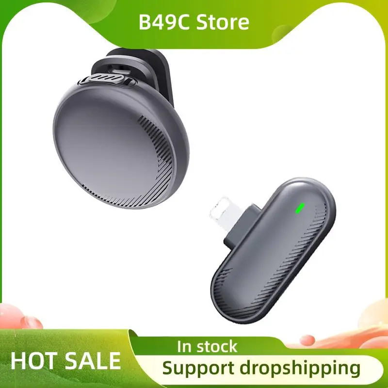 B49C Lapel Buttonhole Wireless Lavalier Microphone Mini Small Do Cell Phone Microfono Microphone Micro Tie Mikrofon Telefonu Cra